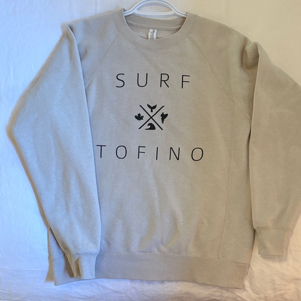 Surf Tofino Beige Women’s Sweatshirt